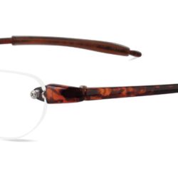 Picture of our cheapest reading glasses the half moon