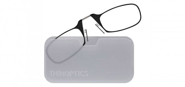 thinoptics black stylish reading glasses