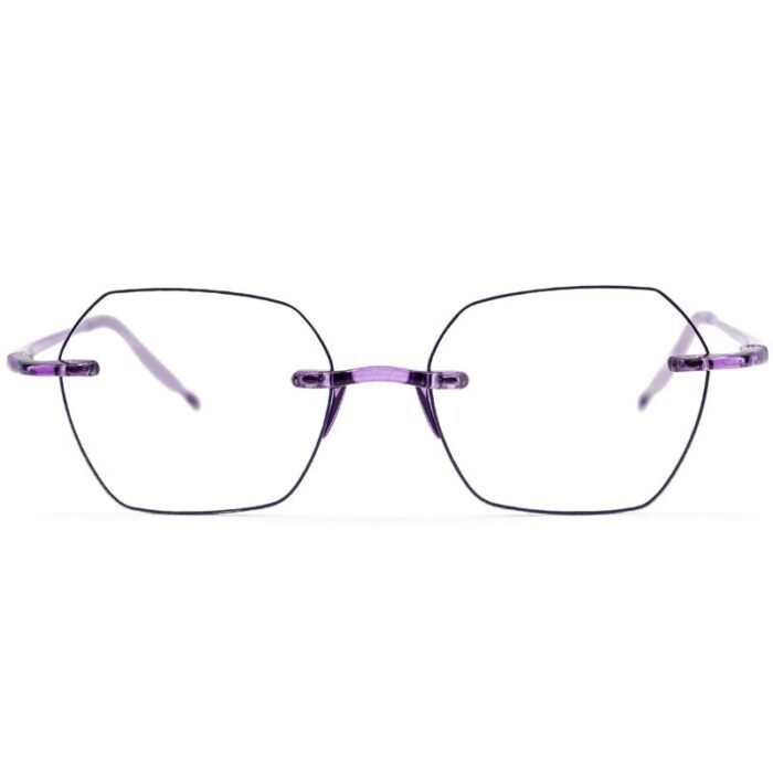 Visualites Adore Durable Reading Glasses In Lilac Front View