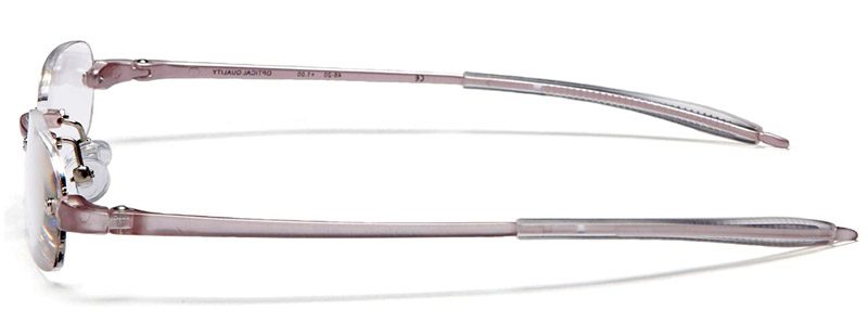 Side View Visualites 5 Rimless Reading Glasses